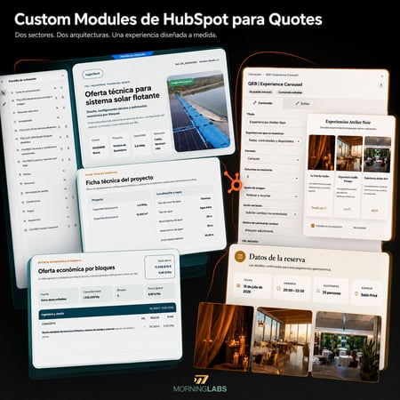 Custom modules Quotes Hubspot