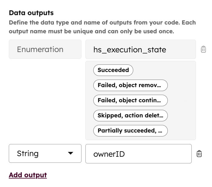 workflows-custom-code-action-manage-outputs-morninglabs